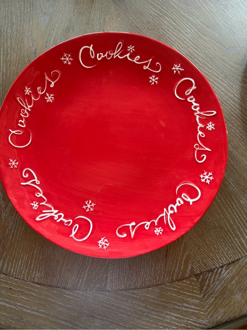 Christmas Cookie Plate Hallmark